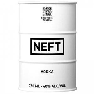 Neft Vodka White Barrel 750ml